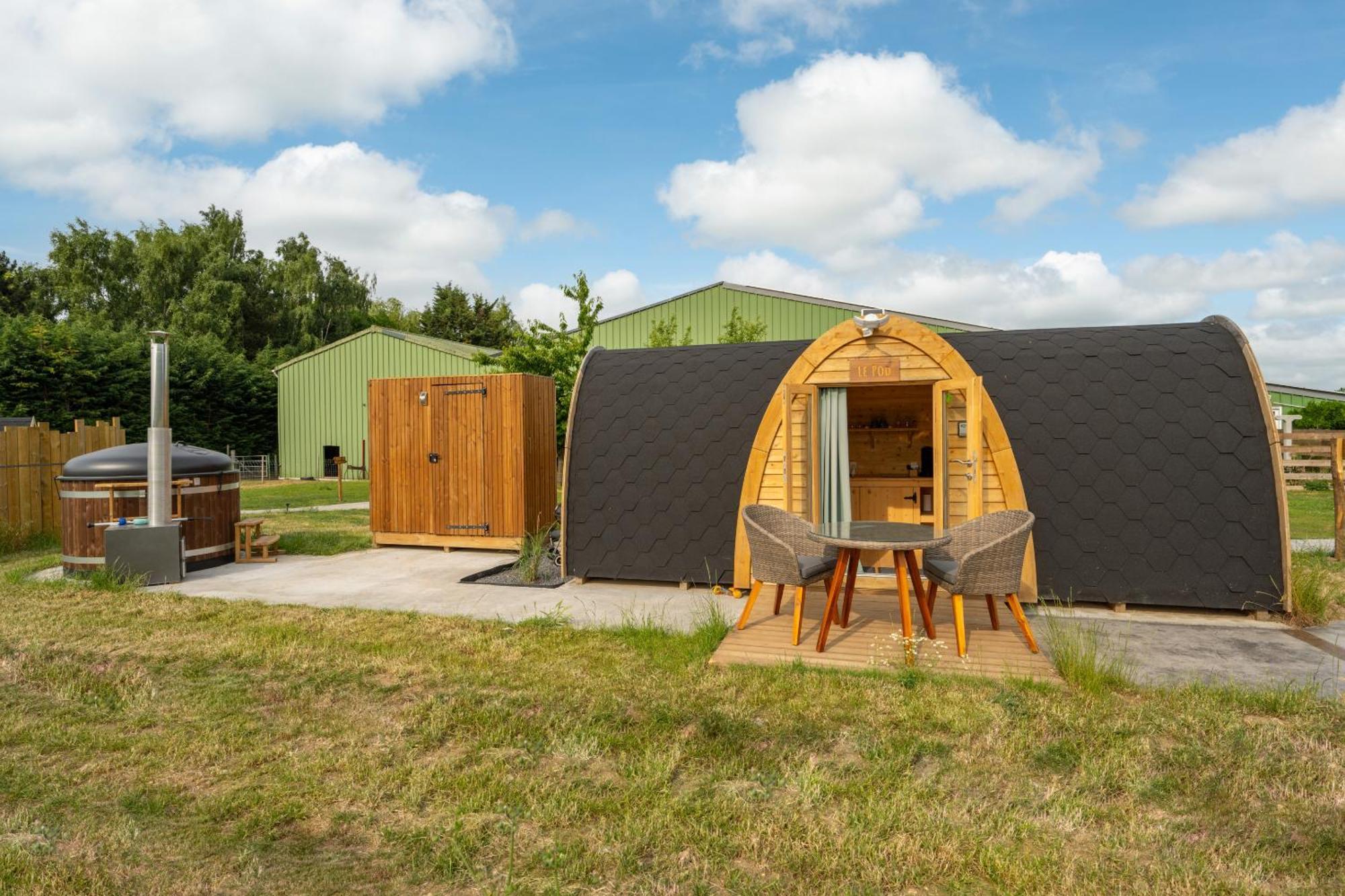 Logements Insolites A La Ferme - Yourte, Kota Ou Pod Farbus Værelse billede