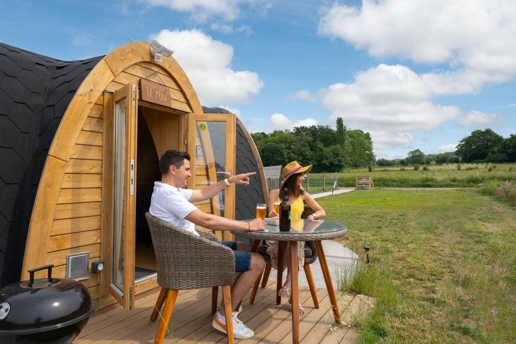 Logements Insolites A La Ferme - Yourte, Kota Ou Pod Farbus Værelse billede