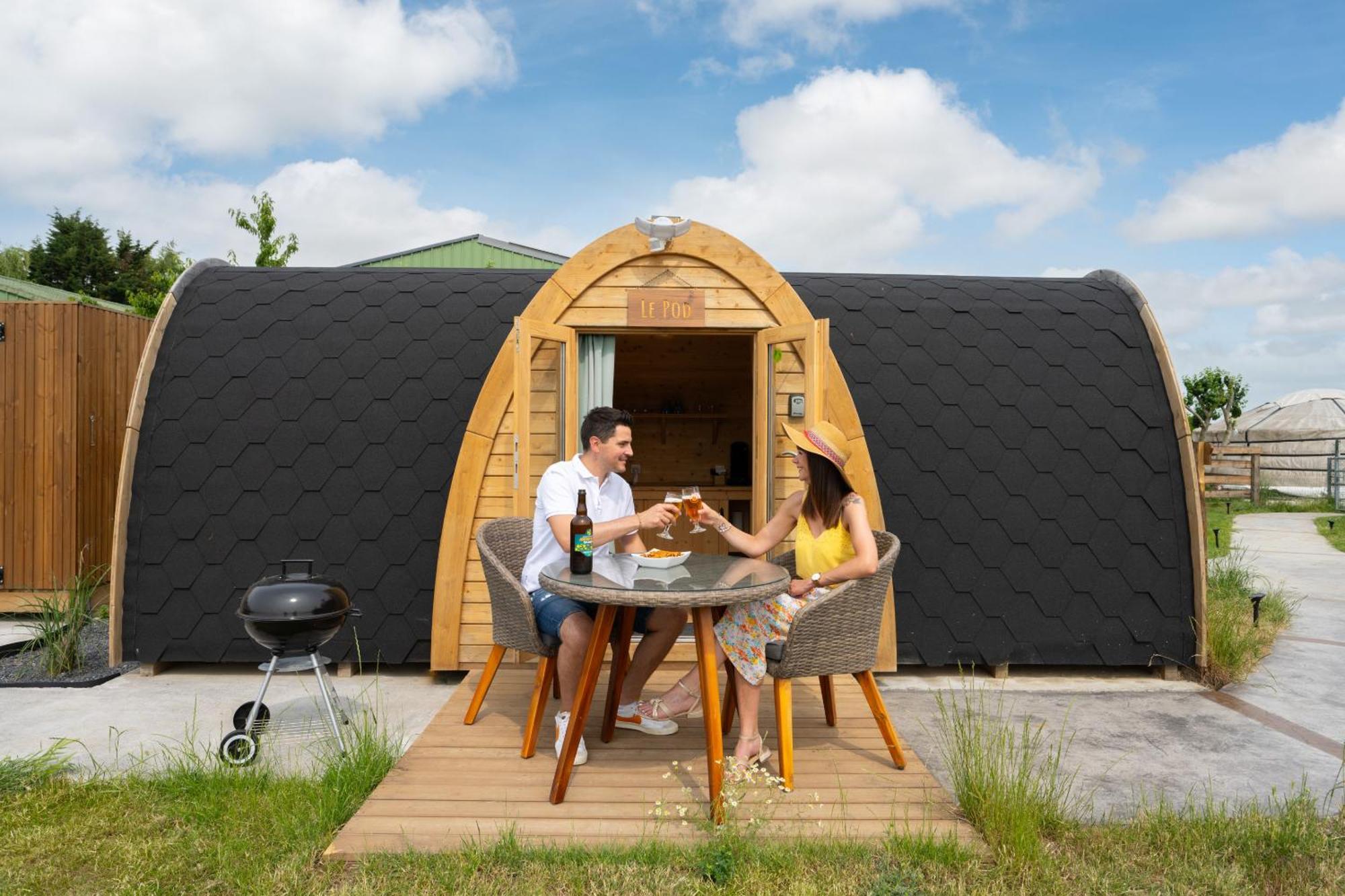 Logements Insolites A La Ferme - Yourte, Kota Ou Pod Farbus Værelse billede